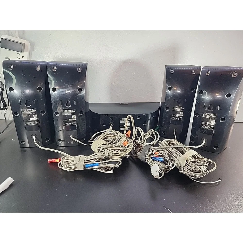 Sony‎ Speaker SS-TSB118 Surround Front Left/Right Center Speakers Black *